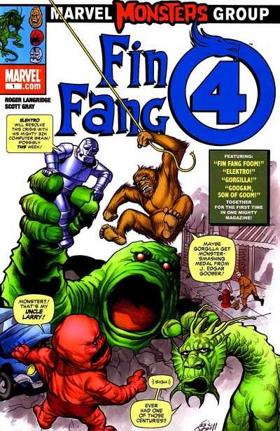 Marvel Monsters: Fin Fang 4