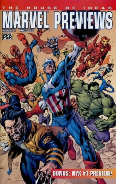 Marvel Previews (2003) - Series 