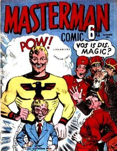 Masterman Comic