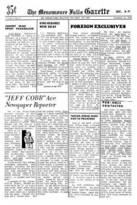 Menomonee Falls Gazette