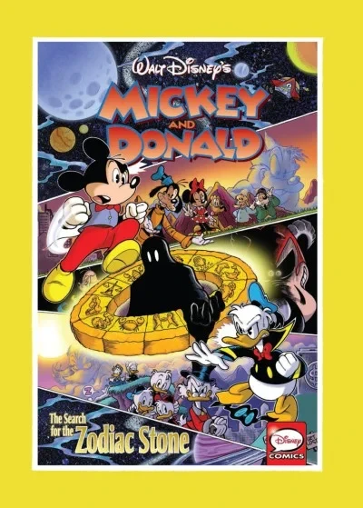 Mickey and Donald: The Search For the Zodiac Stone (Hardcover, 2016) - Series 