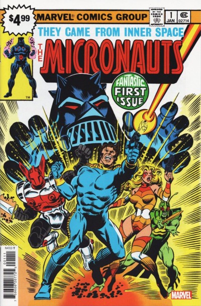 Micronauts No. 1 Facsimile Edition (2023) - Series 