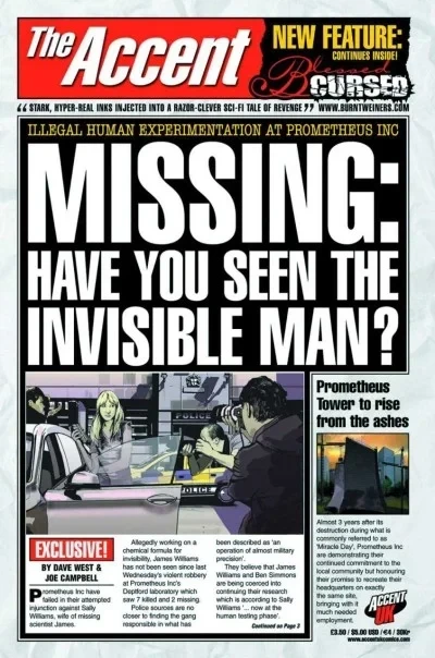 Missing: Have You Seen the Invisible Man?