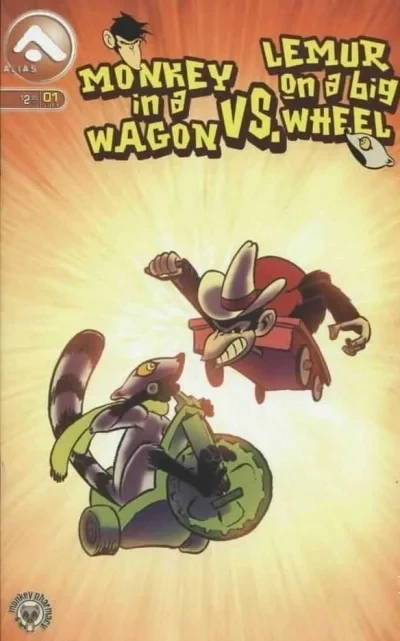 Monkey in a Wagon vs. Lemur on a Big Wheel (2005) - Series 