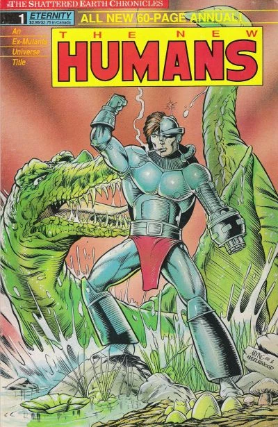 New Humans Annual - The Shattered Earth Chronicles (1989) - Series 