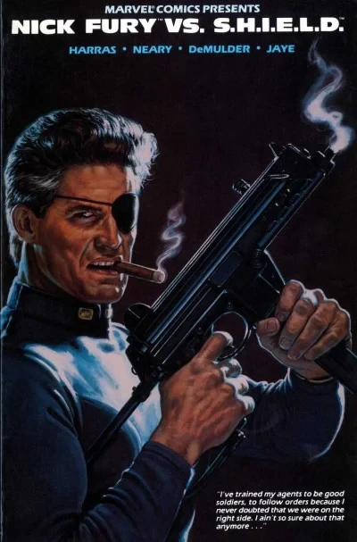 Nick Fury vs S.H.I.E.L.D. (1989) - Series 