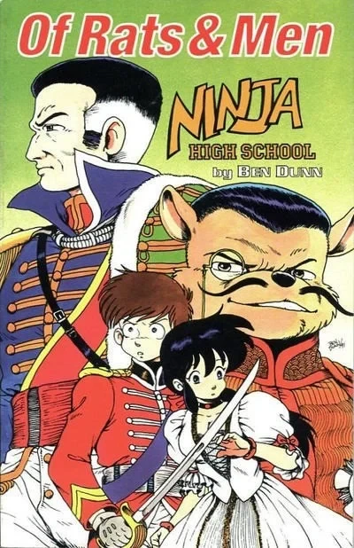 Ninja High School: Of Rats & Men (Trade Paperback, 1991) - Series 