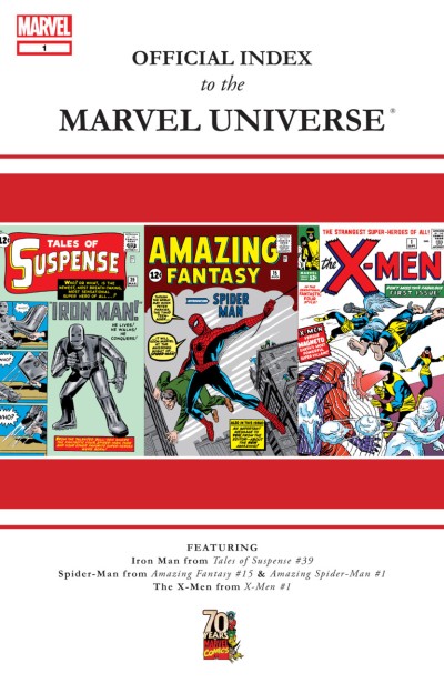 Official Index to the Marvel Universe (2009) - Series 