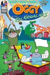 Oggy and the Cockroaches: Oggy New Year!