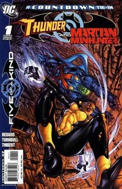 Outsiders: Five of a Kind - Martian Manhunter/Thunder