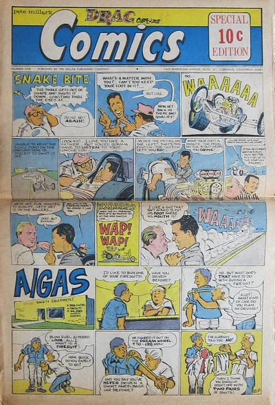 Pete Millar's Drag Comics