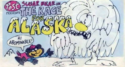 Post Presents Sugar Bear in "The Race for Alaska"