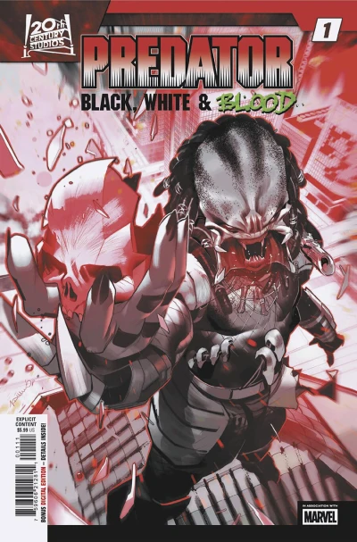 Predator: Black, White & Blood