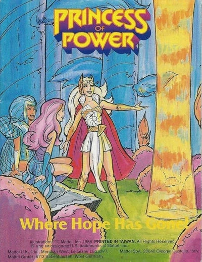 Princess of Power: Where Hope Has Gone! (1986) - Series 