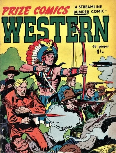 Prize Comics Western Bumper Comic