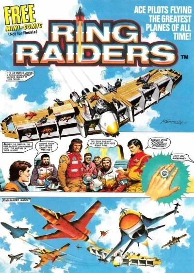 Ring Raiders mini-comic (1989) - Series 