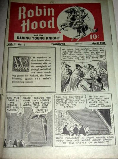 Robin Hood Comics