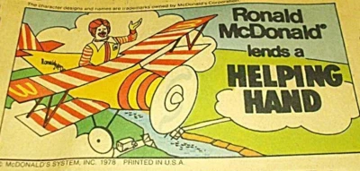 Ronald McDonald Lends a Helping Hand