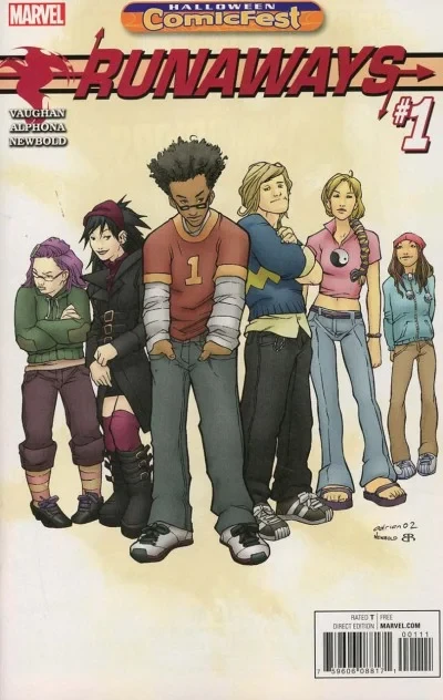 Runaways Halloween Comic Fest 2017