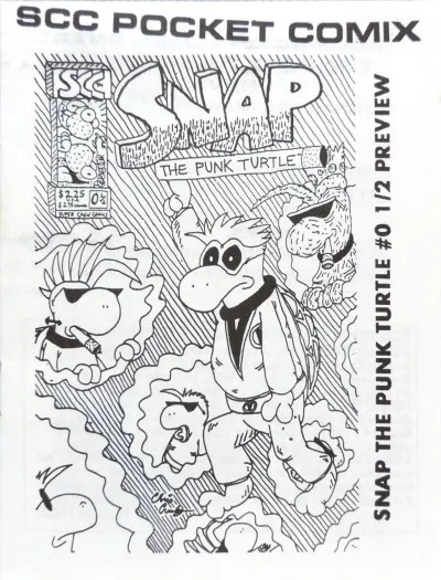 SCC Pocket Comix: Snap the Punk Turtle