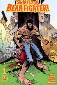 Shirtless Bear-Fighter!