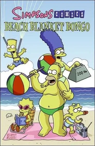 Simpsons Comics Beach Blanket Bongo (2007) - Series 
