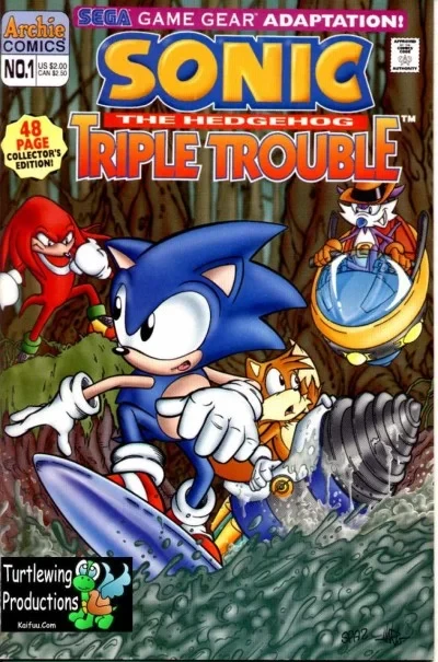 Sonic the Hedgehog Triple Trouble (1995) - Series 