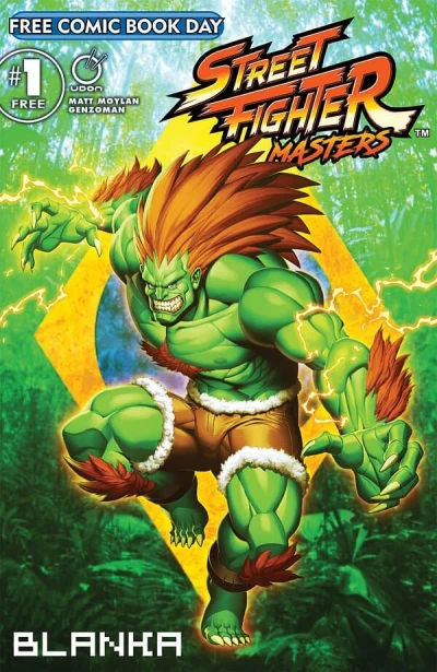 Street Fighter Masters - Blanka: Free Comic Book Day (2022) - Series 
