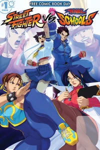 Street Fighter vs Rival Schools