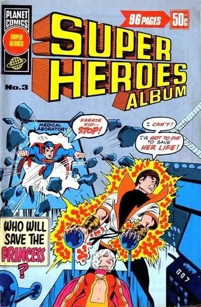 Super Heroes Album (1976) - Series 