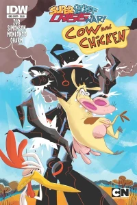 Super Secret Crisis War! Cow and Chicken One-Shot