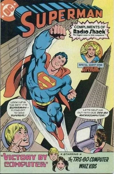 Superman in "Victory by Computer"