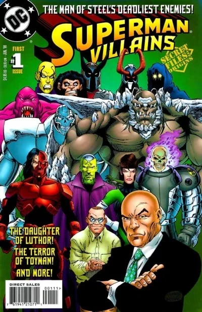 Superman Villains Secret Files (1998) - Series 
