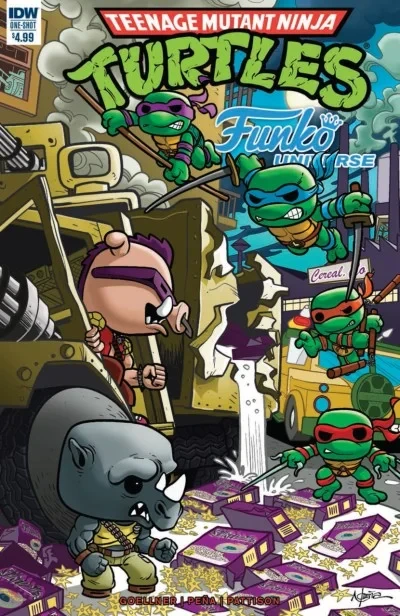 Teenage Mutant Ninja Turtles Funko Universe One-Shot (2017) - Series 