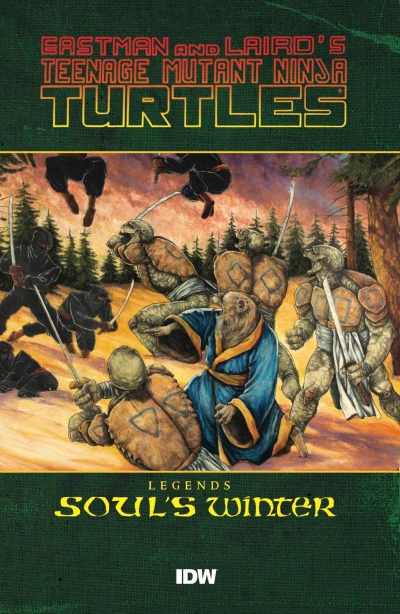 Teenage Mutant Ninja Turtles Legends: Soul's Winter By Michael Zulli