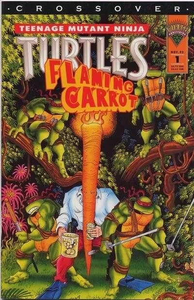 Teenage Mutant Ninja Turtles/Flaming Carrot Crossover (1993) - Series 