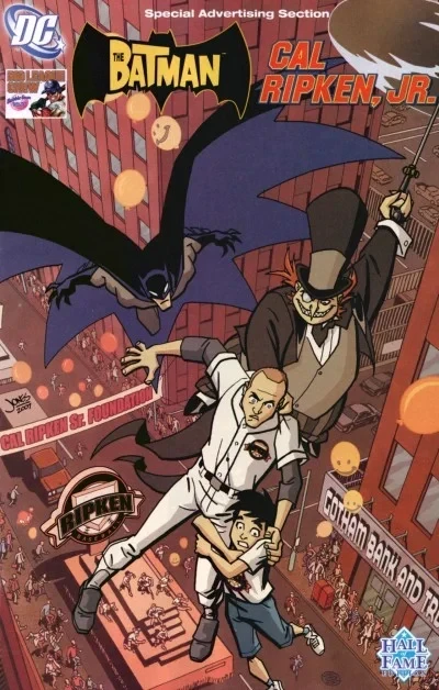 The Batman and Cal Ripken, Jr.
