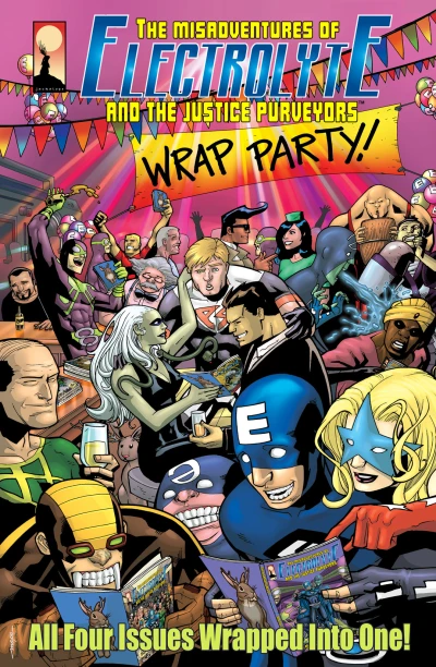 The Misadventures of Electrolyte and The Justice Purveyors: Wrap Party (2016) - Series 