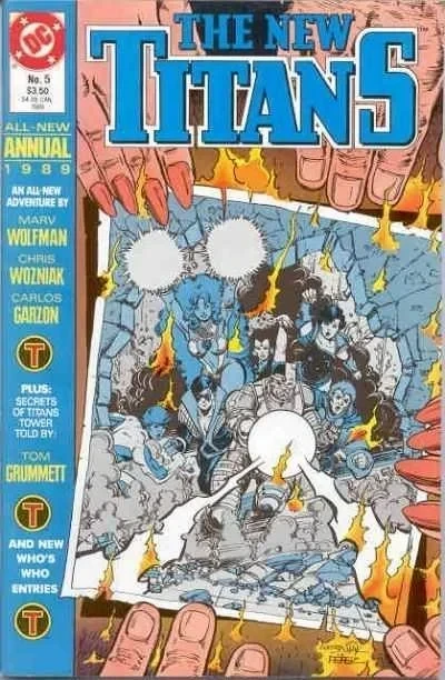 The New Titans Annual (1989) - Series 