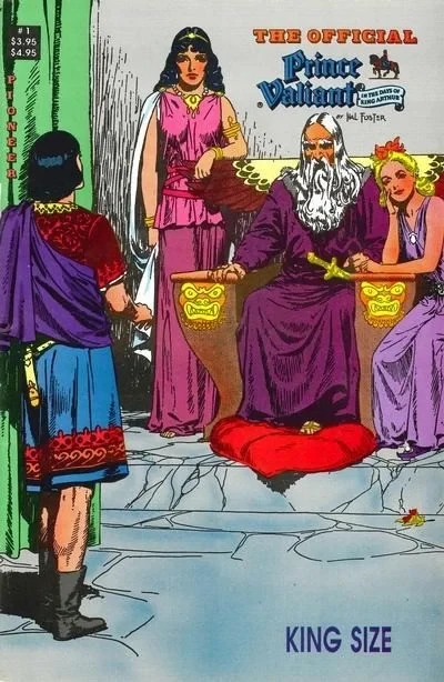 The Official Prince Valiant King Size (1989) - Series 