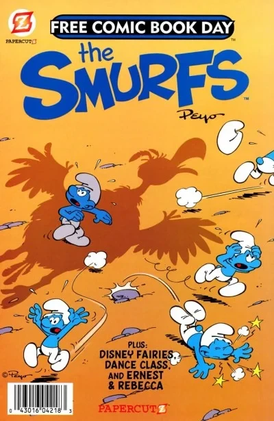 The Smurfs and Disney Fairies, A Free Comic Book Day Comic Book (2012) - Series 