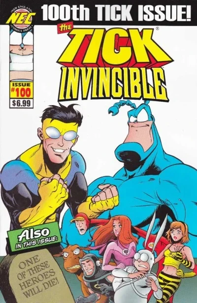 The Tick #100: The Tick Meets Invincible
