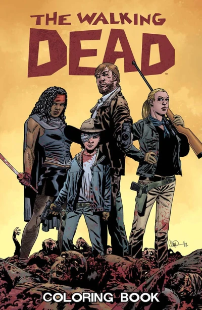 The Walking Dead Coloring Book (2016) - Series 