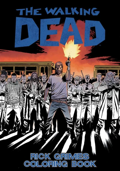 The Walking Dead: Rick Grimes Coloring Book (2016) - Series 
