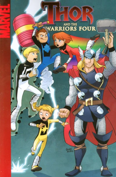 Thor and the Warriors Four