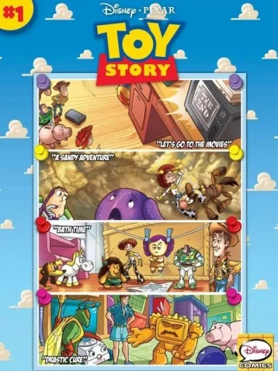 Toy Story: Let's Go to the Movies / A Sandy Adventure / Bath Time / Drastic Cure (2013) - Series 