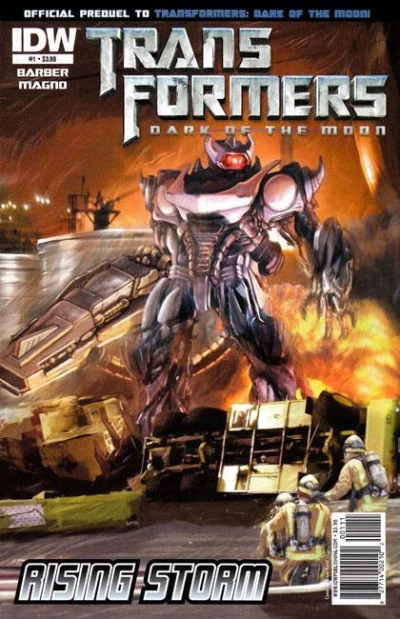Transformers: Dark of the Moon Movie Prequel: Rising Storm (2011) - Series 