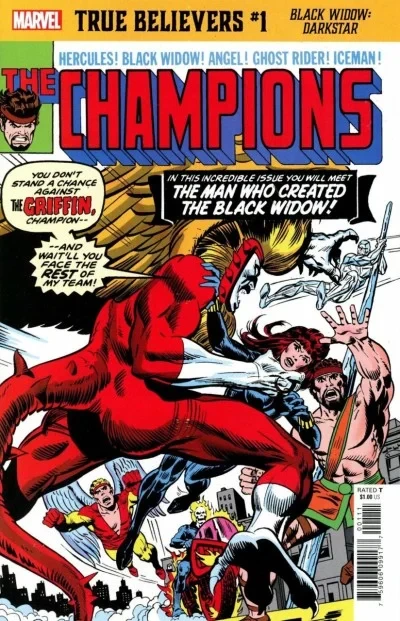 True Believers: Black Widow: Darkstar (2020) - Series 