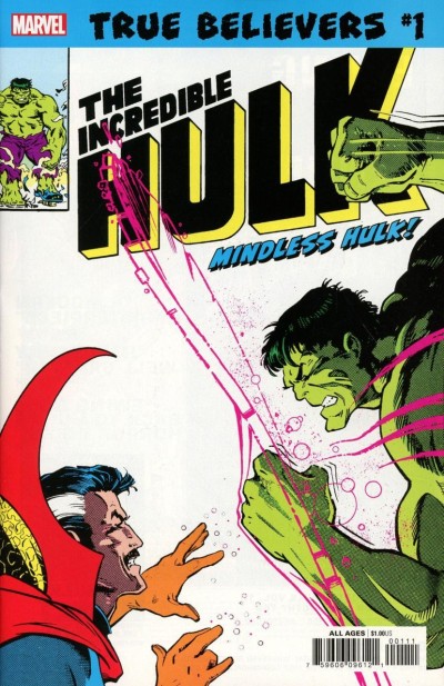 True Believers: The Incredible Hulk: Mindless Hulk (2019) - Series 