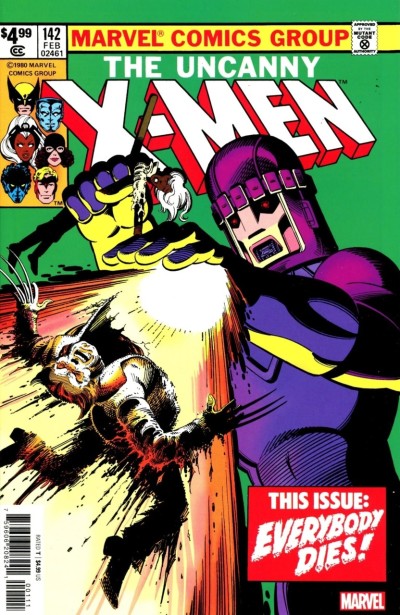 Uncanny X-Men No. 142 Facsimile Edition